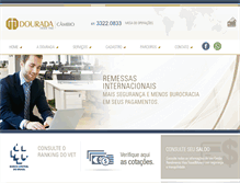 Tablet Screenshot of dourada.com.br